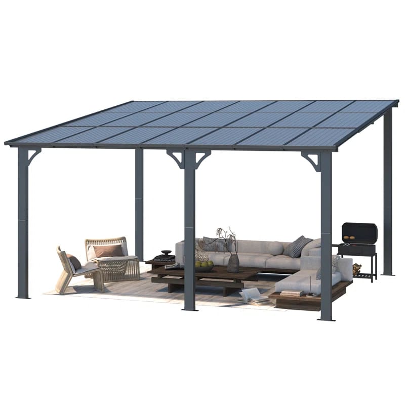 Aluminum Pergola with Canopy