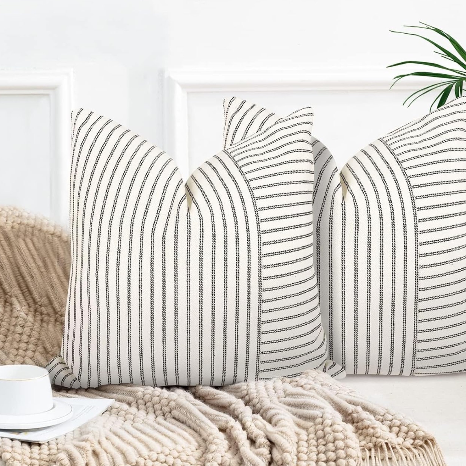 Farmhouse Pillow Covers 18x18