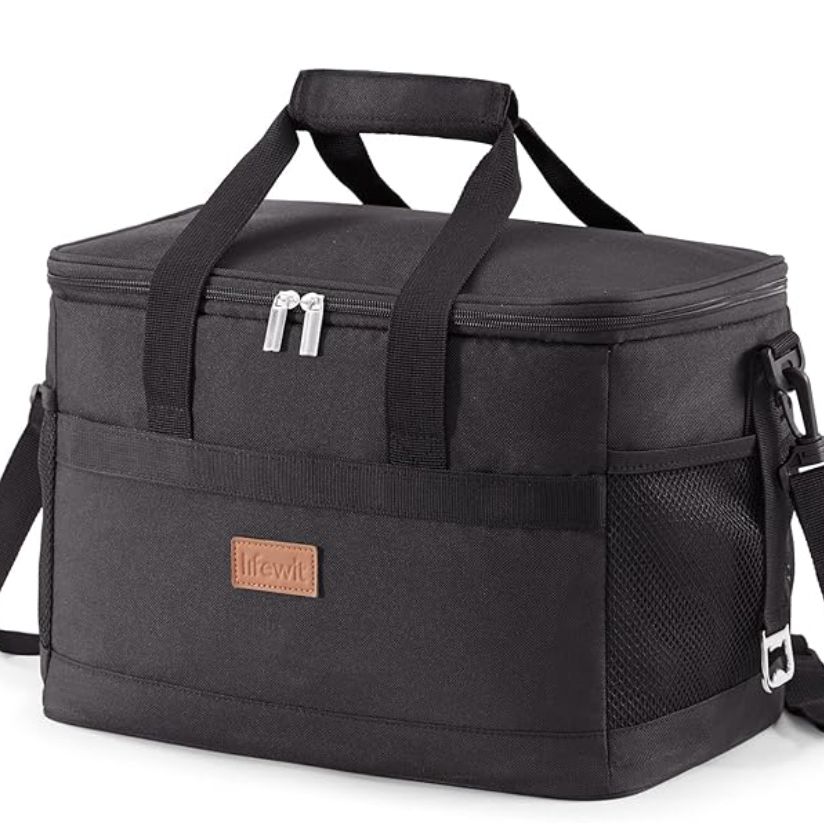 Large Lunch Bag Leakproof Soft Cooler Portable Tote 