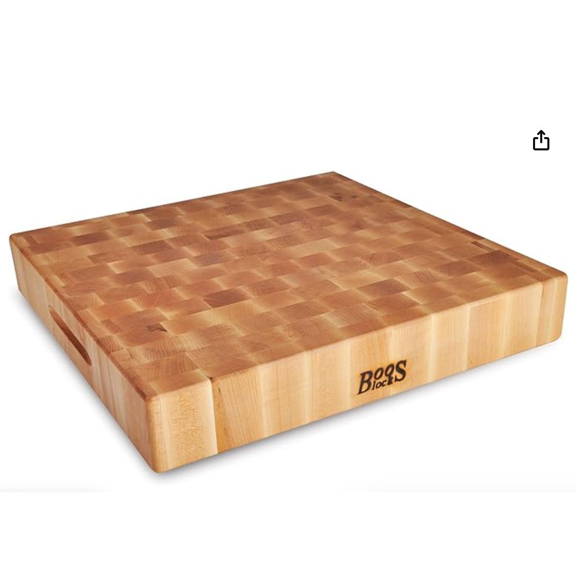 John Boos Boos Block Ccb Series Square Large Reversible Wood Chopping Board