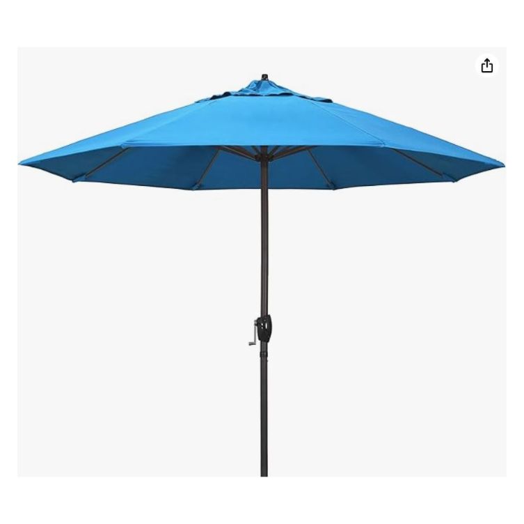 California Umbrella 9' Rd Sunbrella Aluminum Patio Umbrella