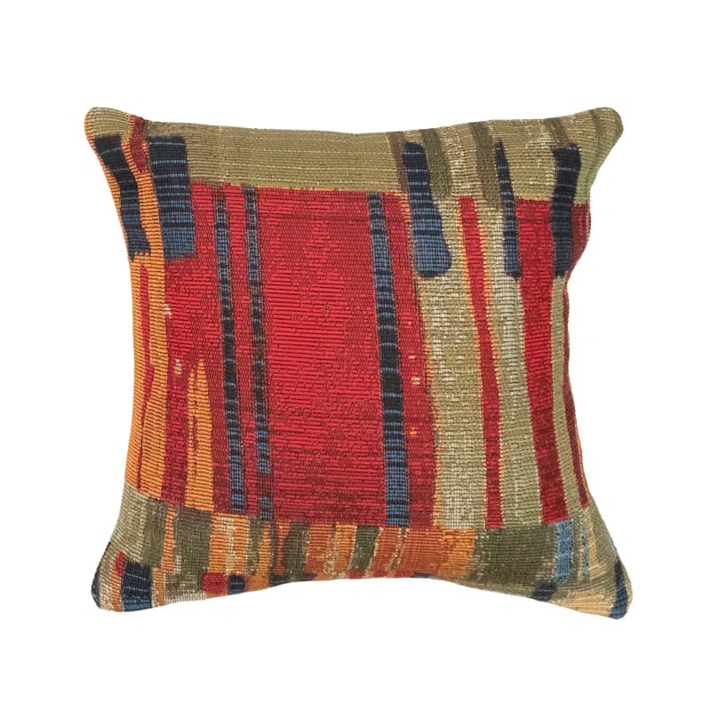 Marina Patchwork Indoor/Outdoor Throw Pillow