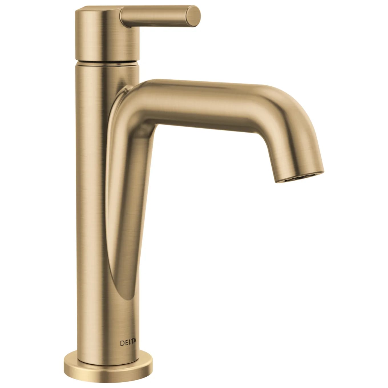 Delta Nicoli 1.2 GPM Single Hole Bathroom Faucet with Push Pop-Up Drain Assembly