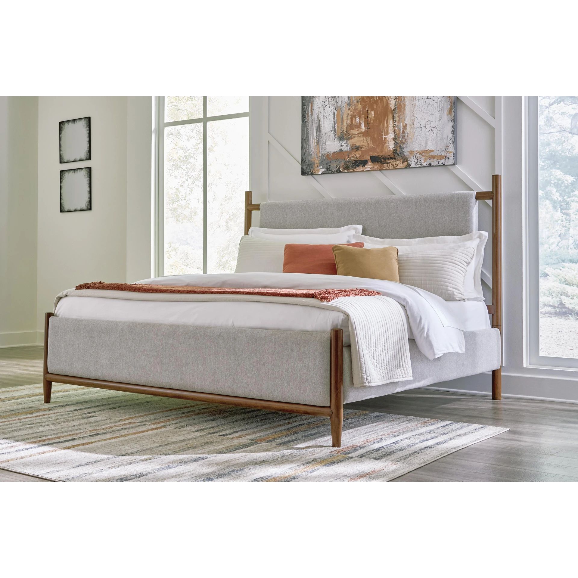 Lyncott King Upholstered Bed-King