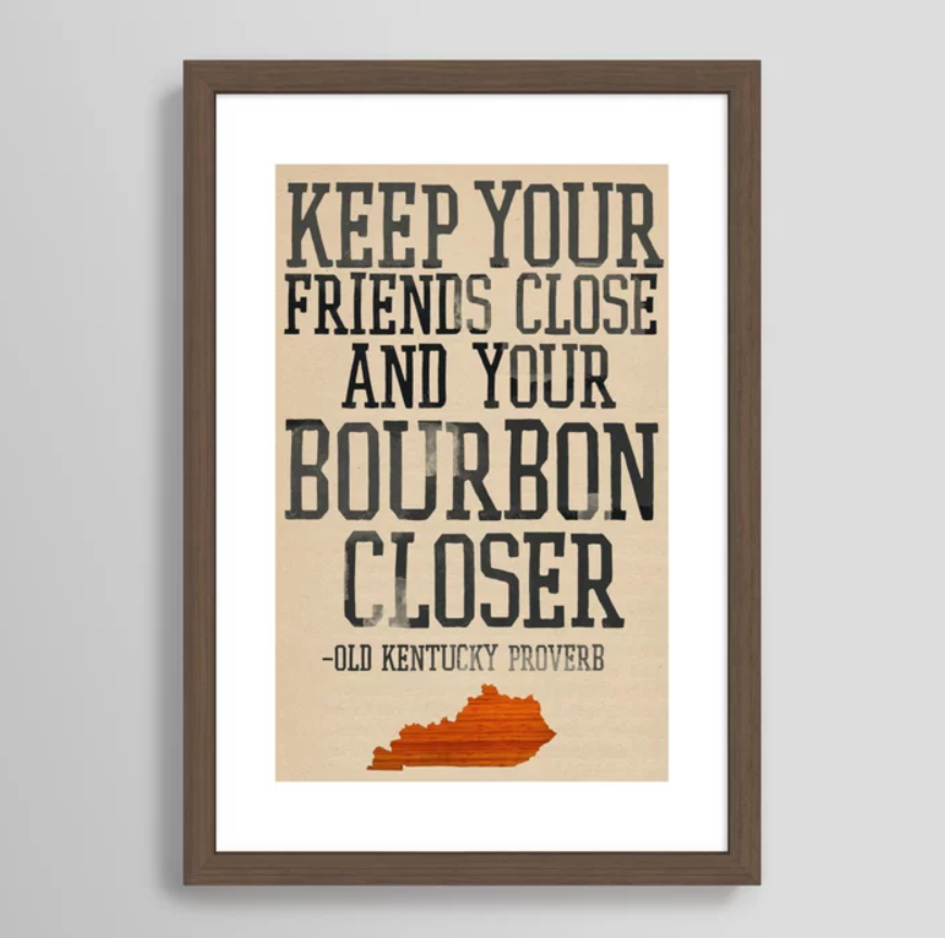 My Old Kentucky Home Framed Art Print