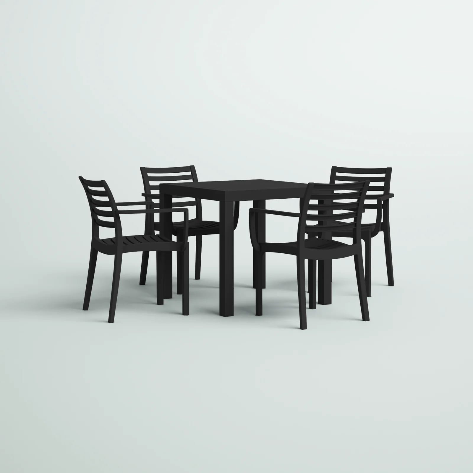 Quadis 4 - Person Square Outdoor Dining Set
