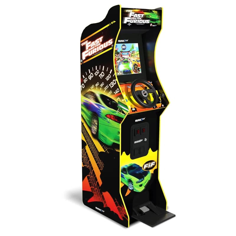Arcade1Up - The Fast & The Furious Deluxe Arcade Machine 2-in-1 Games