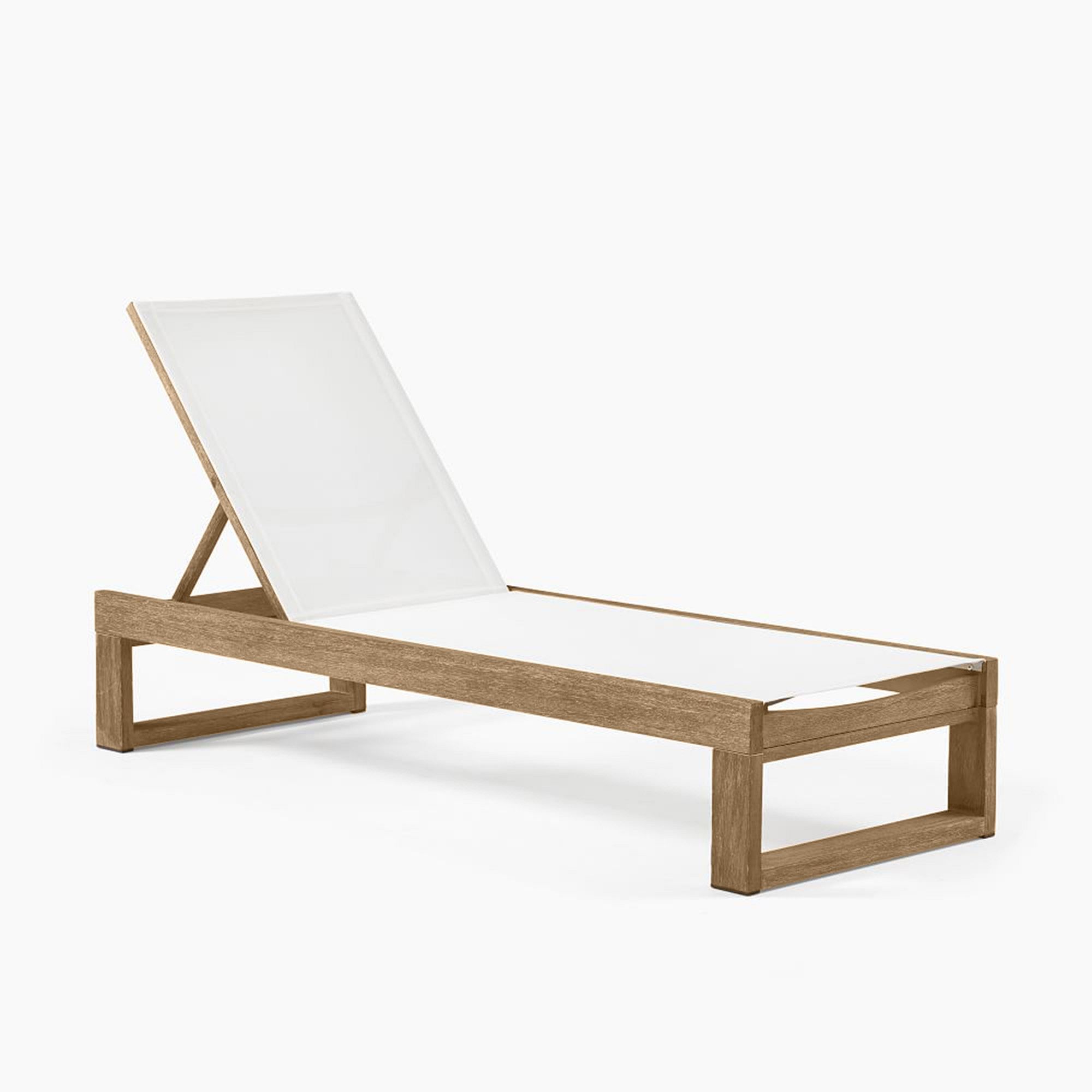 Portside Outdoor Textilene Chaise Lounge