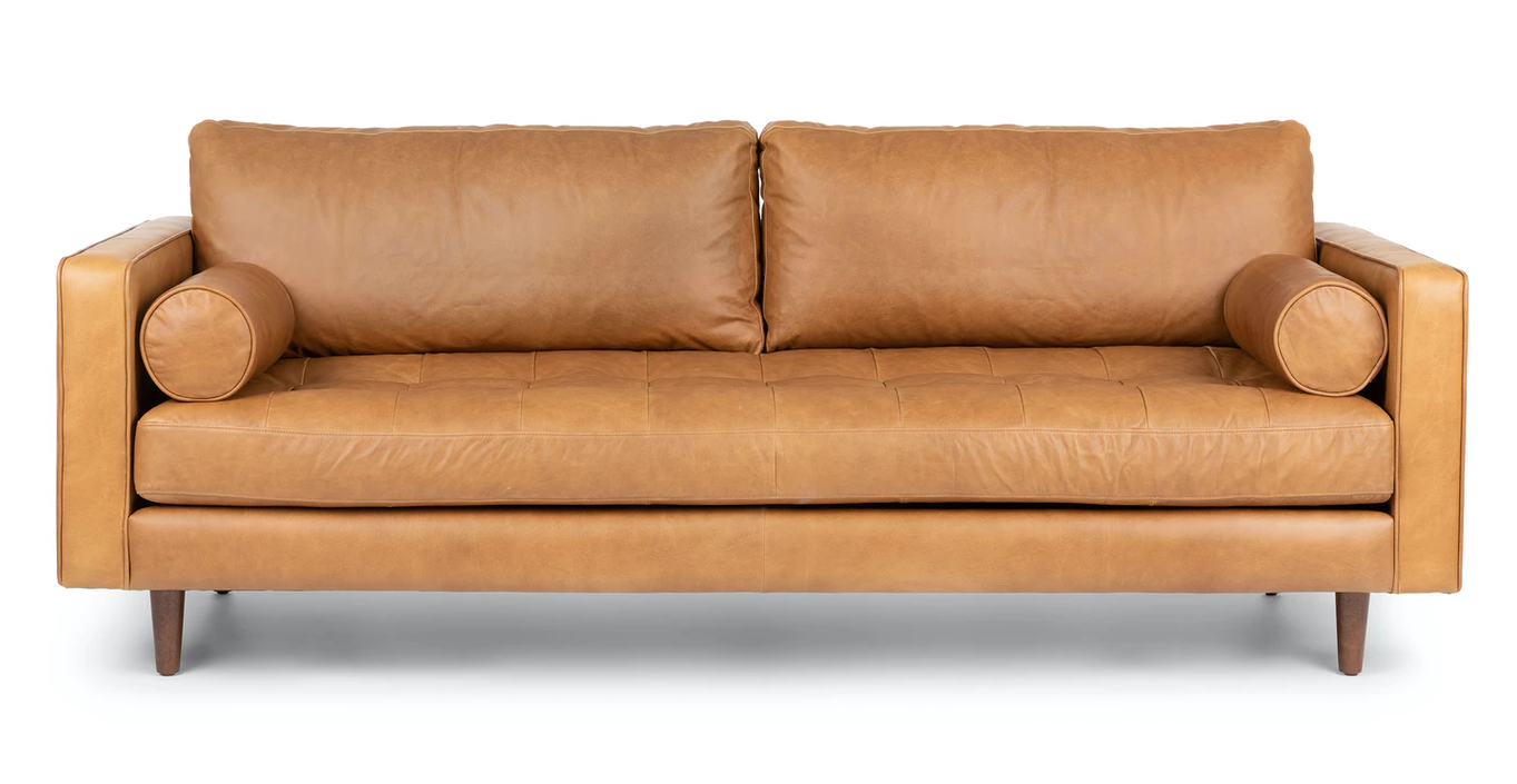 Sven Charme Tan Sofa