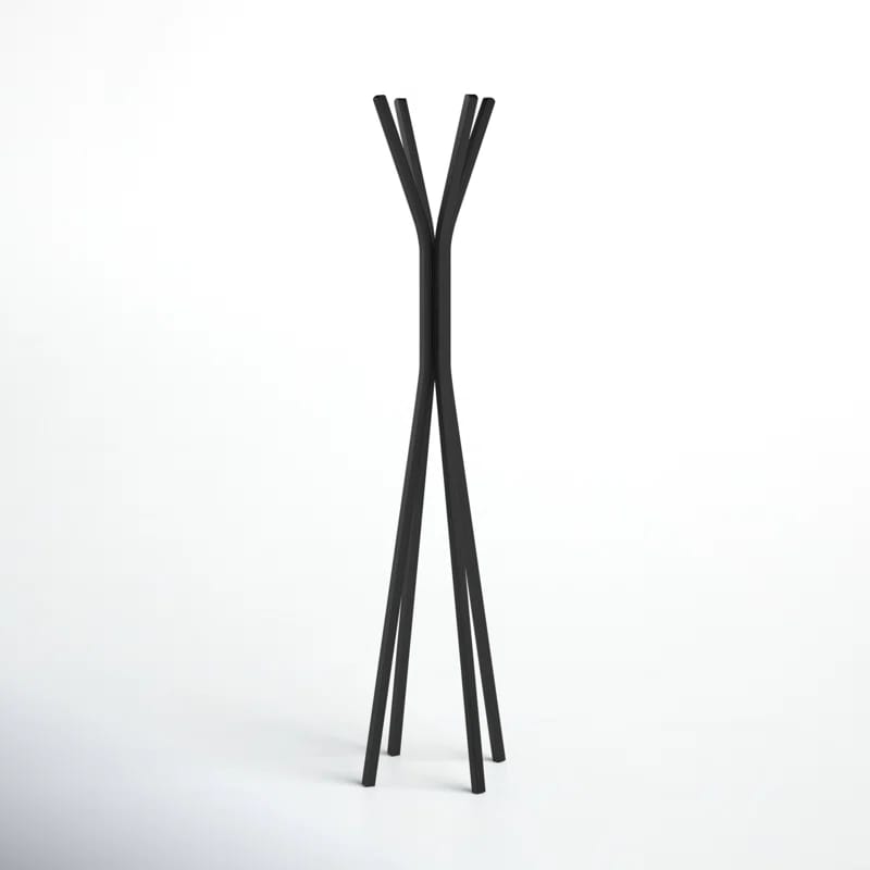 Freestanding 4 - Hook Coat Rack