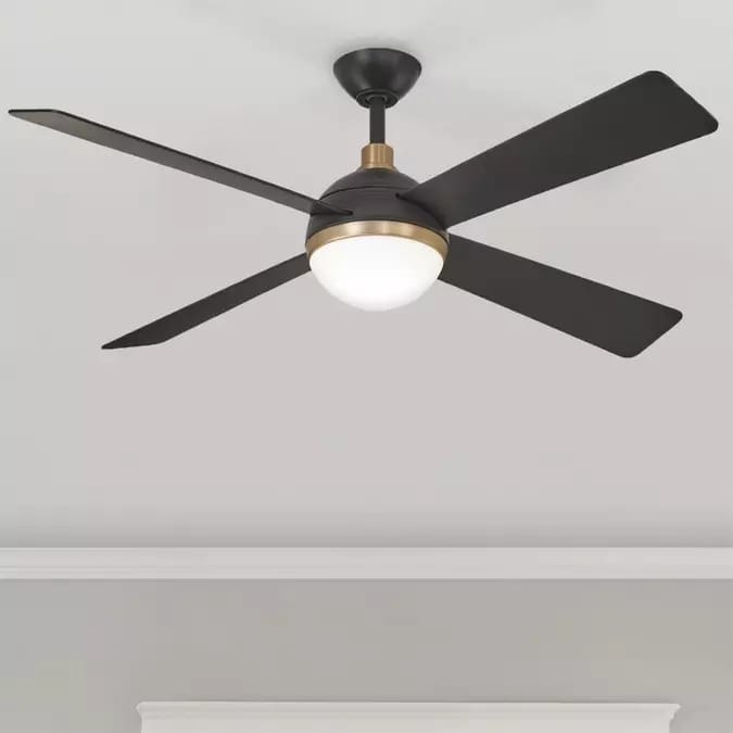 54" Modern Globe LED Ceiling Fan