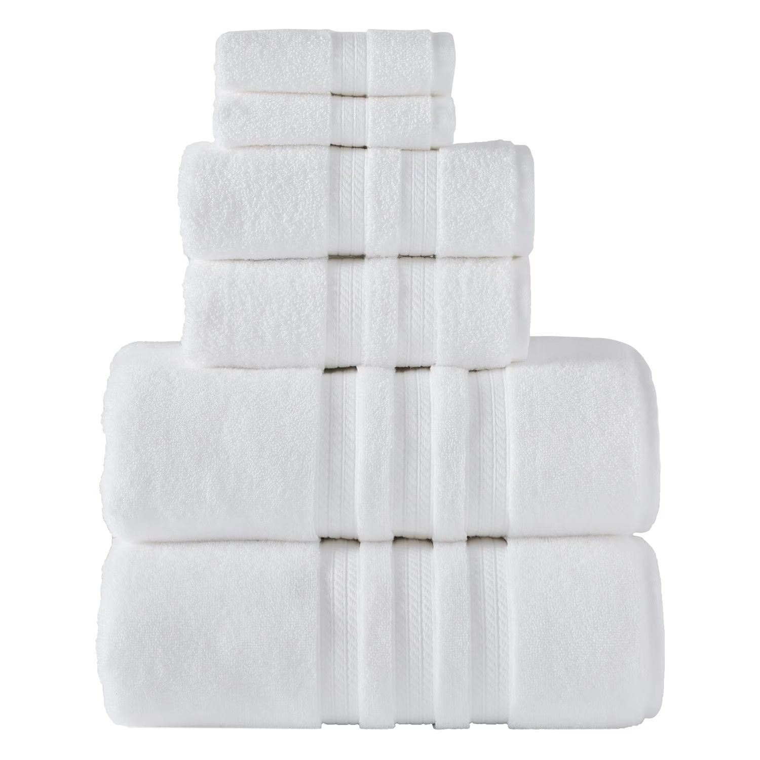 Premier 6-Piece Towel Set (White)