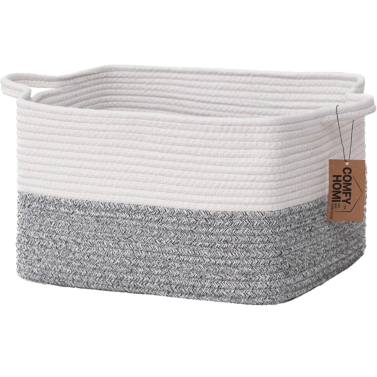 Cotton Rope Woven Basket