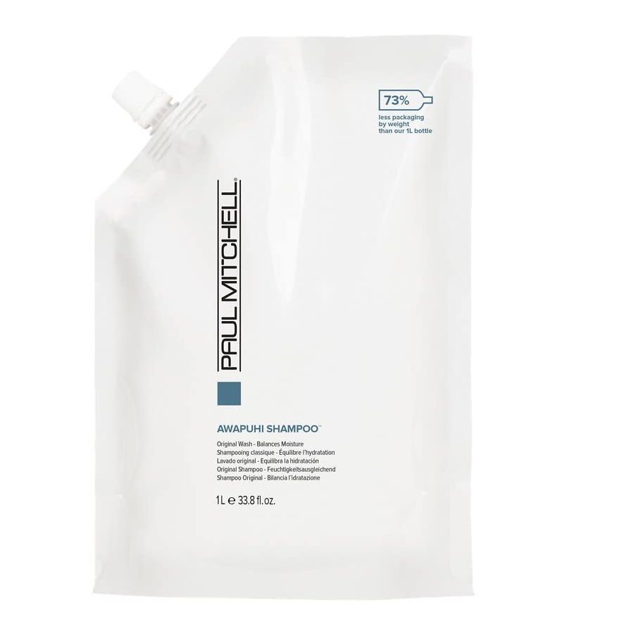 Paul Mitchell Awapuhi Shampoo, Balances Moisture + Adds Shine, For All Hair Types, Especially Fine + Static-Prone Hair