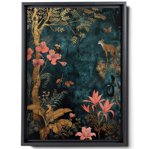 Art Wall Decor 1 Green Tropical