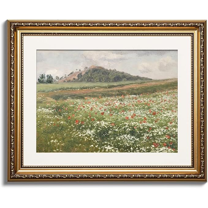 Arpeotcy Vintage Gold Framed Wall Art