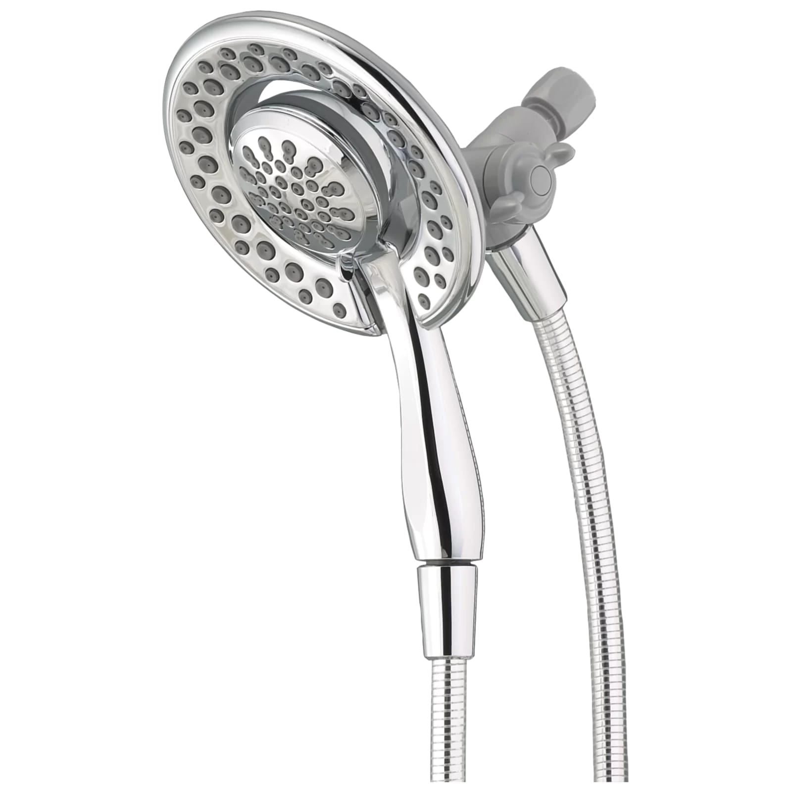 75486C In2ition 2-in-1 Dual Hand Held Shower Head, 3-Spray Detachable Round Shower Head 1.75 GPM