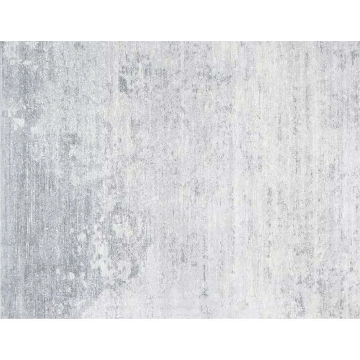 Brentwood Ivory/Gray 8 ft. x 10 ft. Abstract Area Rug