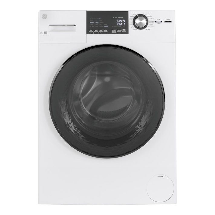 GE Compact High Efficiency Stackable Medium ( 2.4-cu ft ) Front Load Washer ( White )