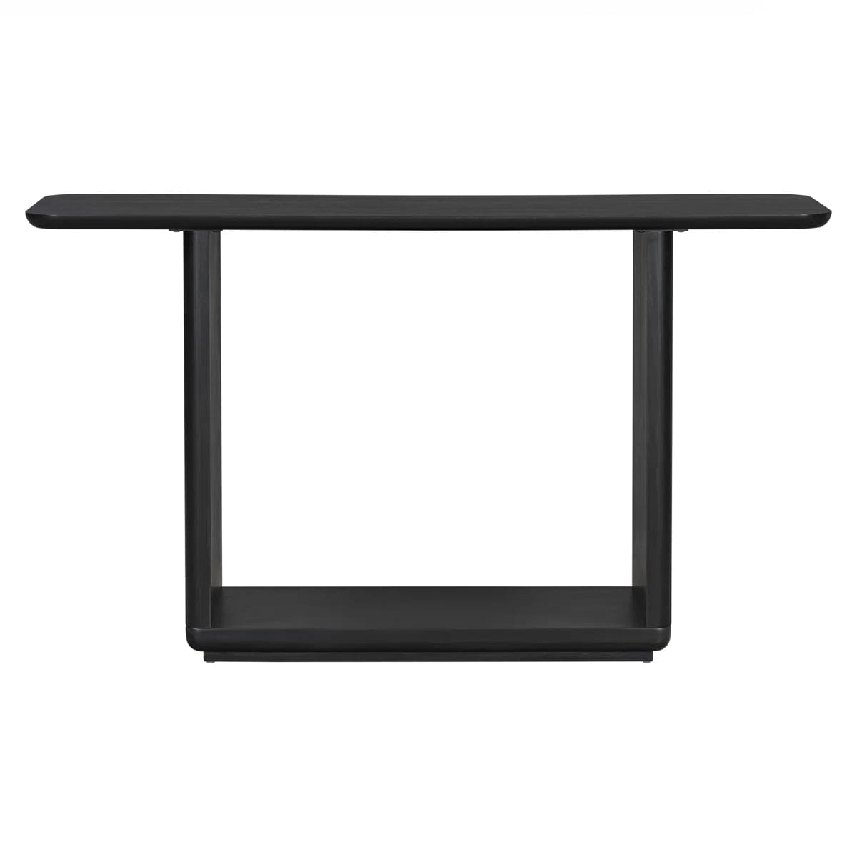 Kempf Minimalist Curved Corners Console Table