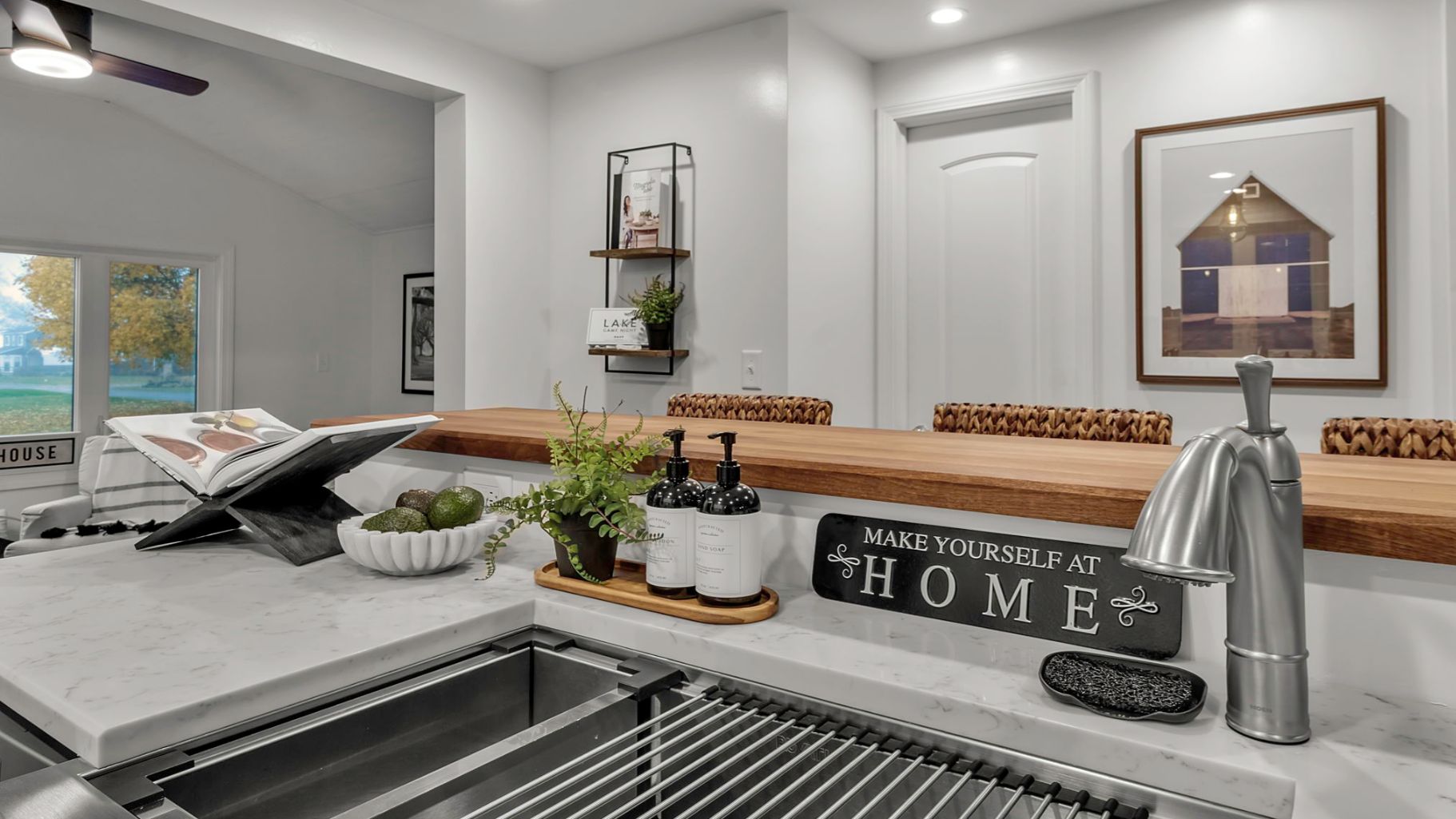 Farmhouse Lakefront Home