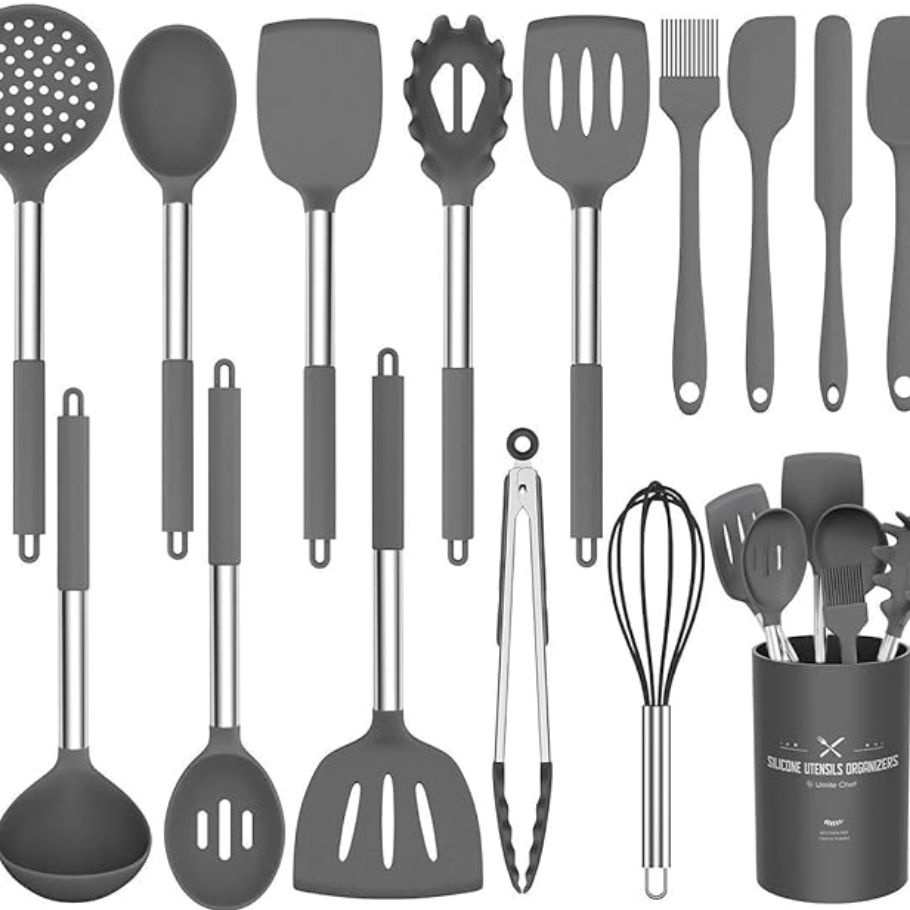 Silicone Cooking Utensil Set of 15