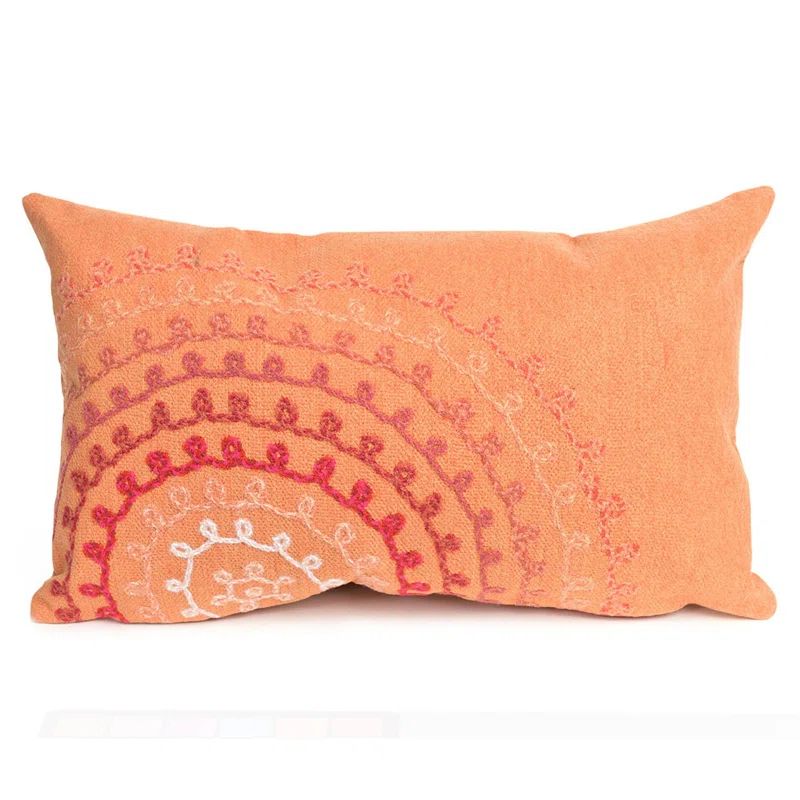 Liora Manne Ombre Threads Outdoor Rectangular Pillow Cover Insert