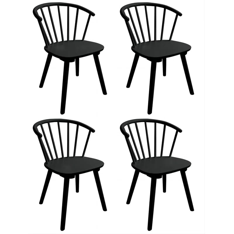 Chema 18'' H Solid Wood Side Chair (Set of 4)