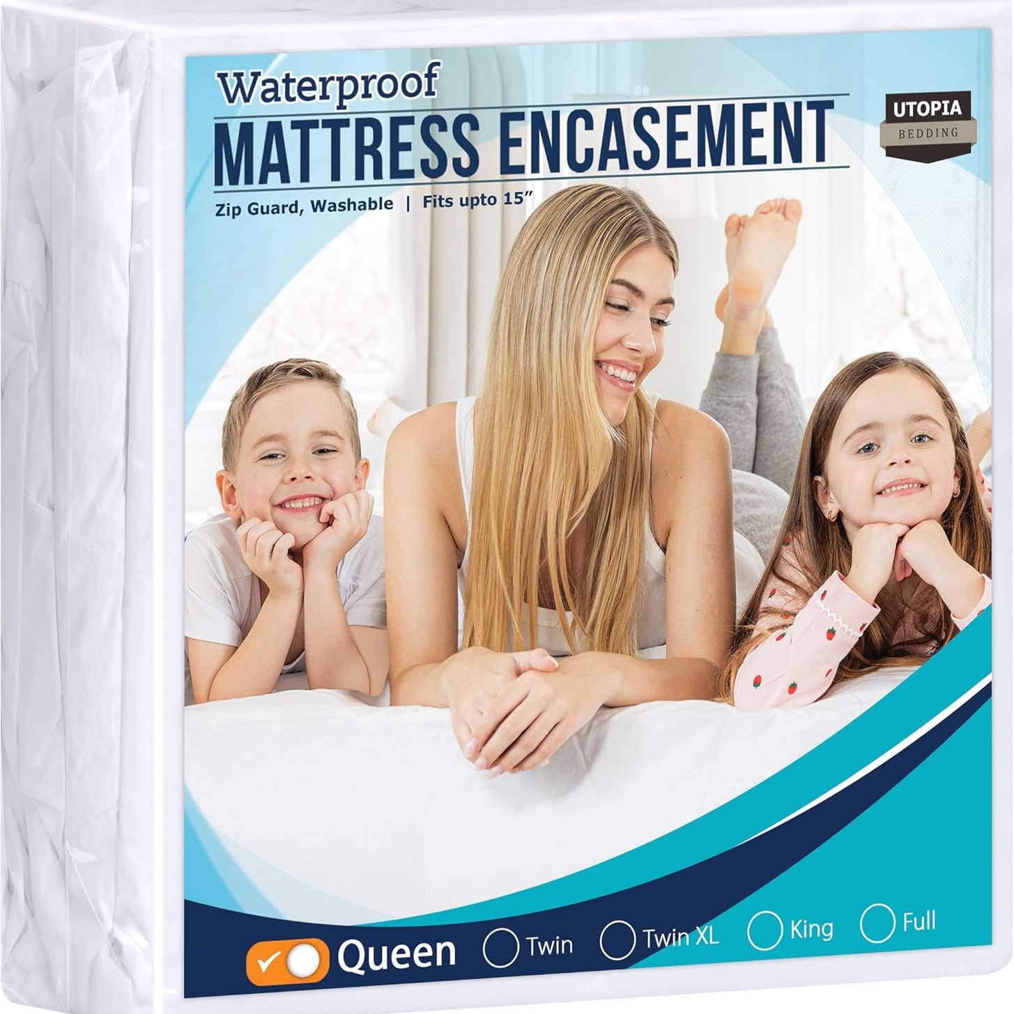 Zippered Mattress Encasement Queen