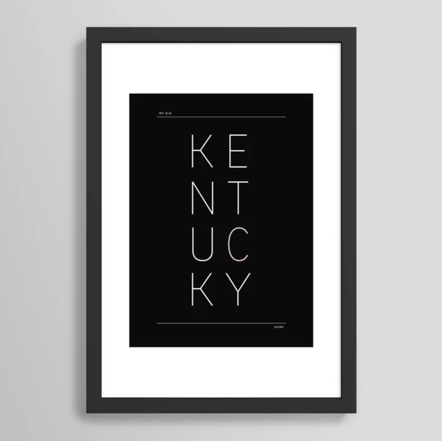 My Old Kentucky Home Framed Art Print By Jeremy Scott Booth | Society6