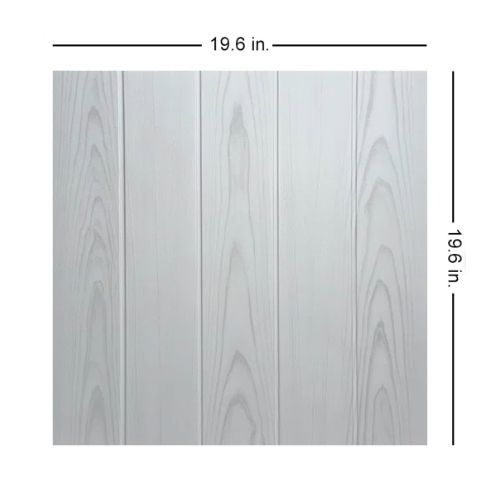 A La Maison Ceilings Bead Board 16 Ft X 16 Ft Polystyrene Glue Up Ceiling Tile
