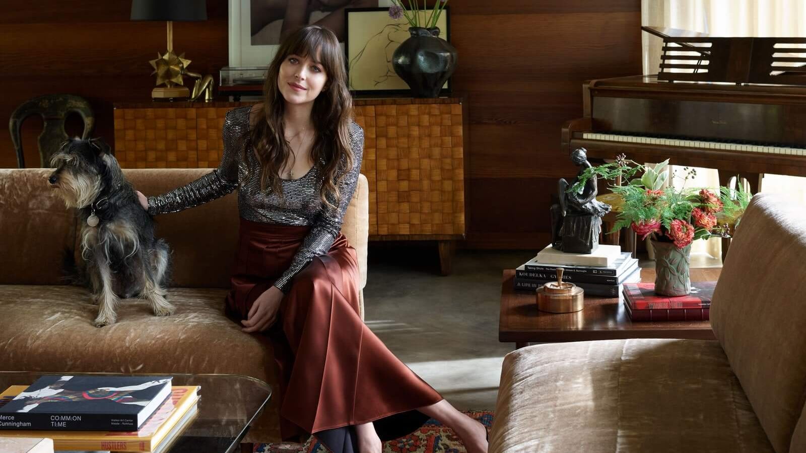 Dakota Johnson Mid-Century Modern Home Design