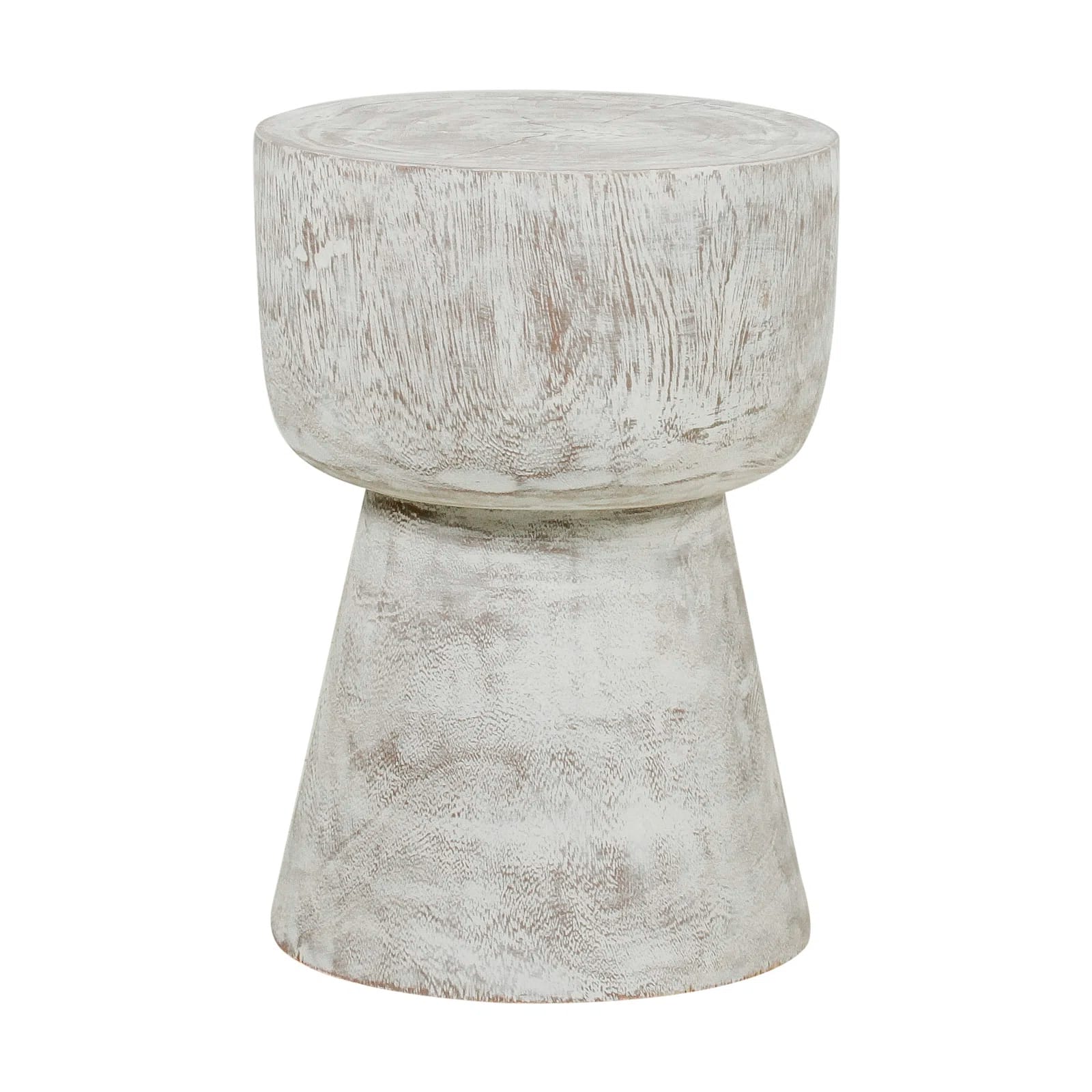 Leoul Solid Wood End Table