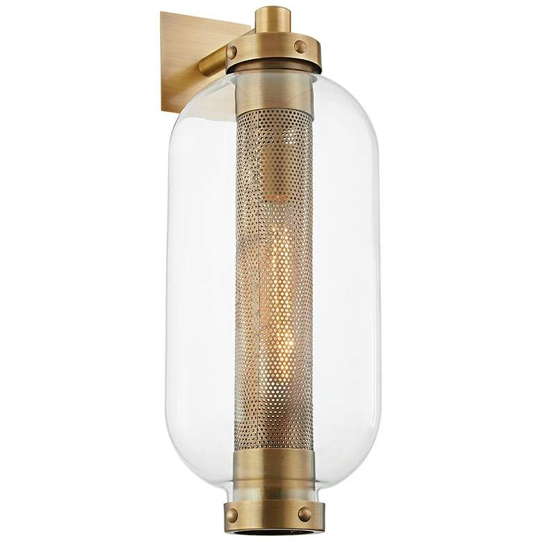 Atwater 23 1/4" High Patina Brass Wall Sconce