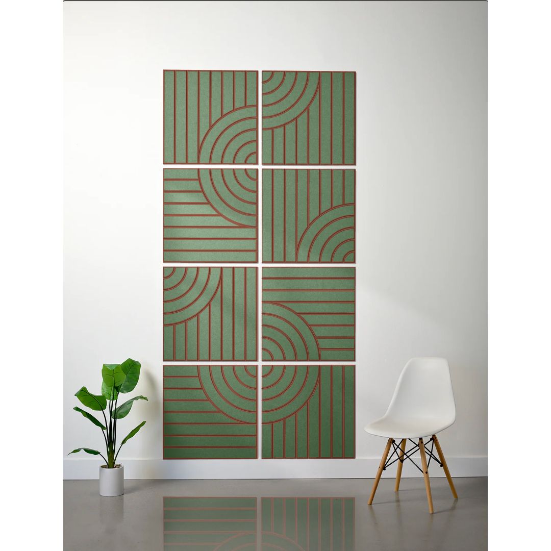 18mm Layered Engraved 2'x2' Tile – Tangent (set Of 8) 18mm Layered Engraved 2'x2' Tile – Tangent (set Of 8