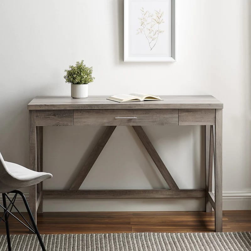 Rustic A-Frame Desk