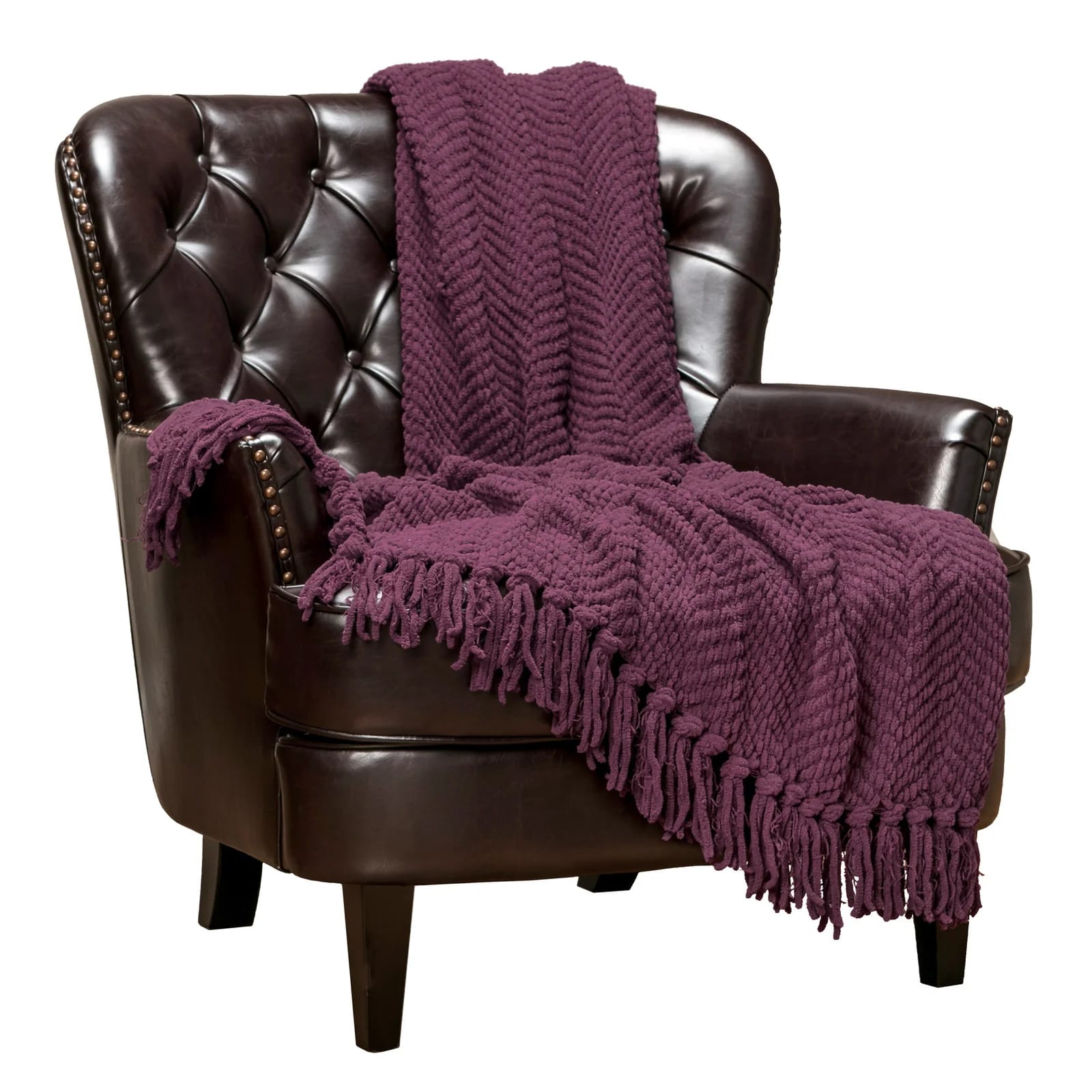 Goufes Woven Throw Blanket