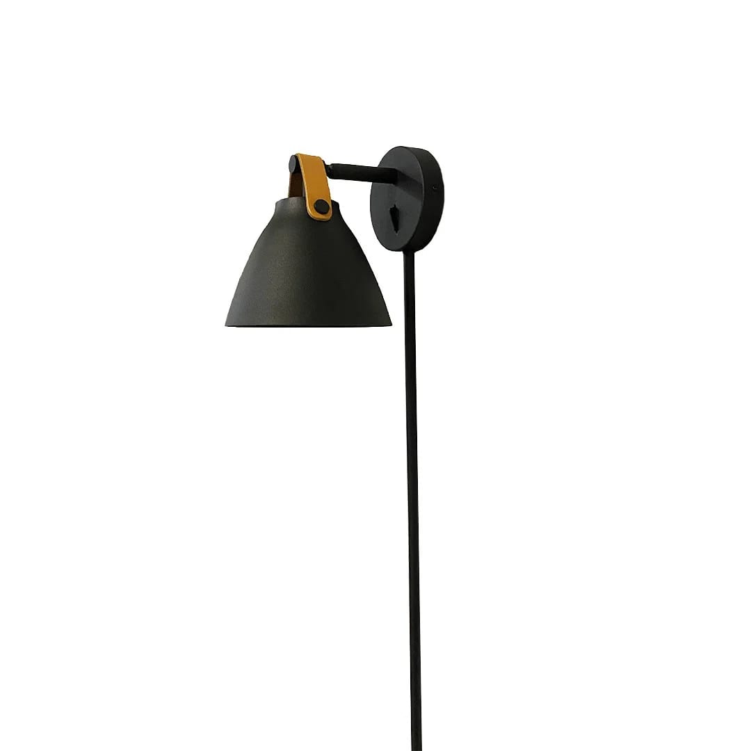 Gianni Steel Plug-in Swing Arm Sconce