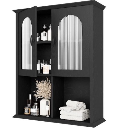 Wall Cabinet With Fluted Door