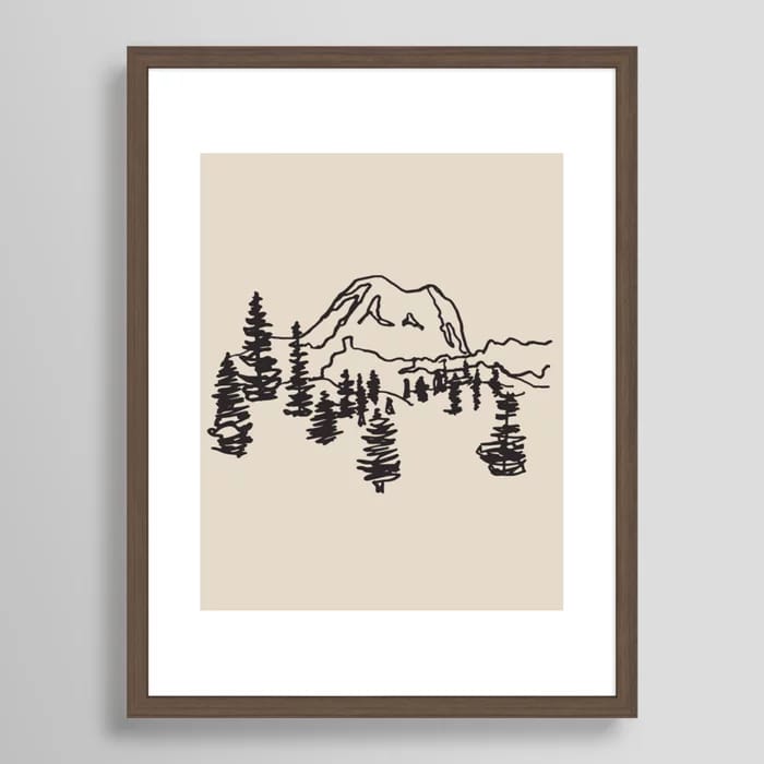 Rainier Art Print