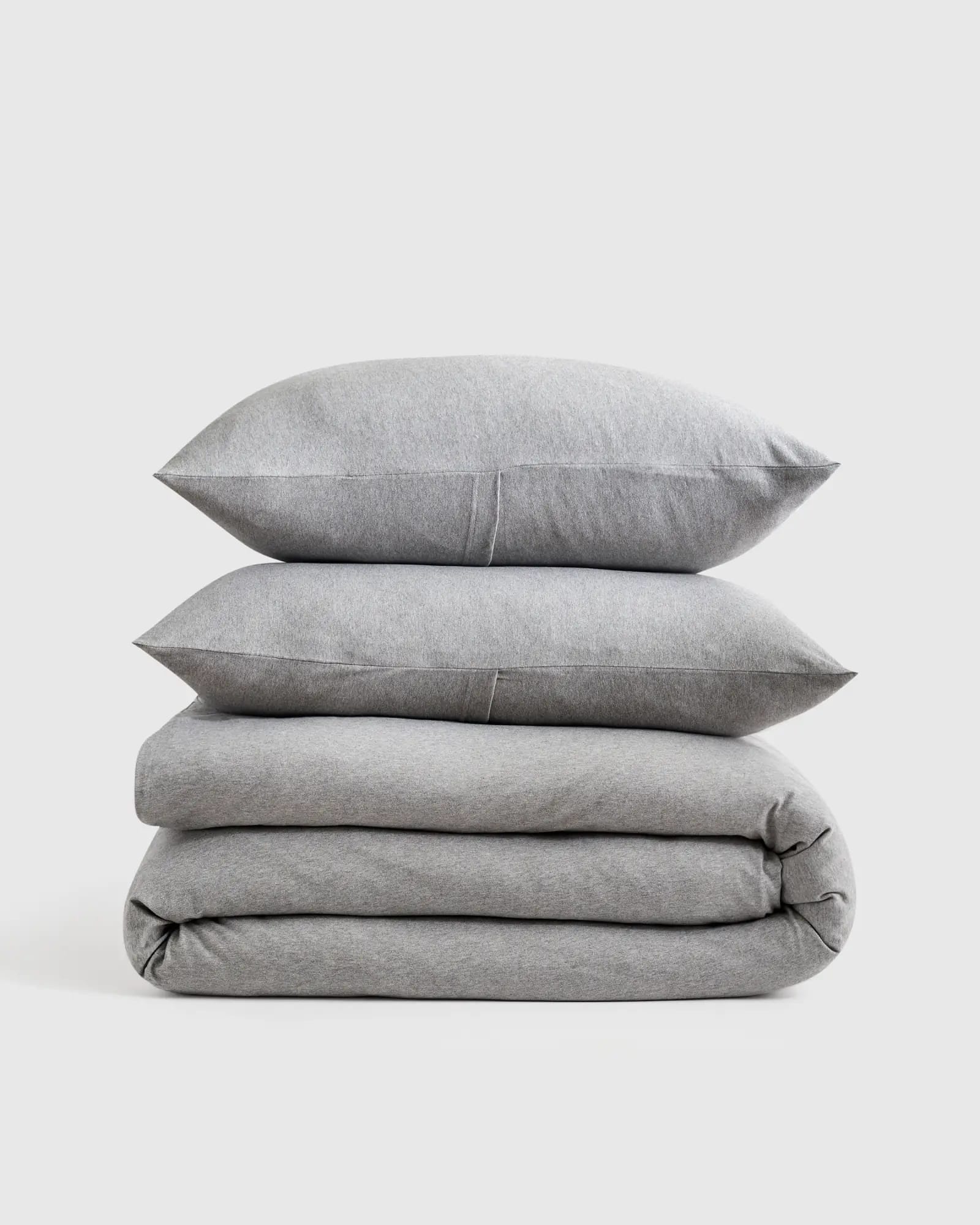 Organic Jersey Duvet Cover Set