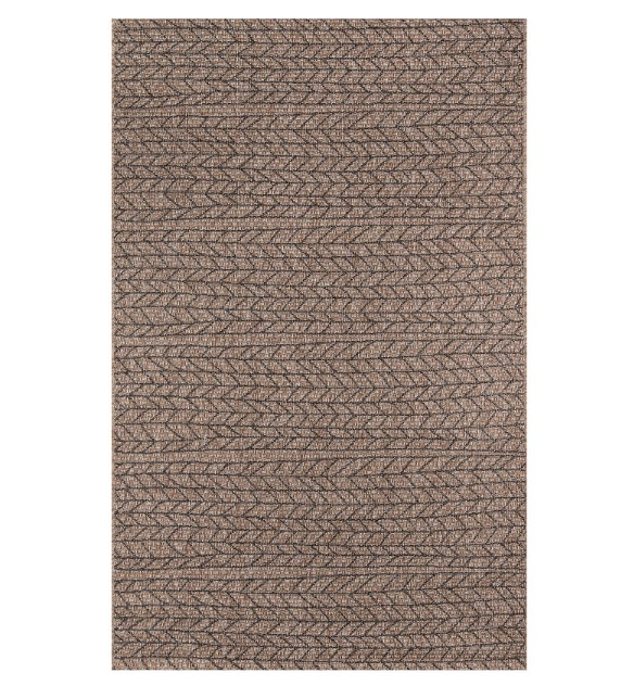 Marzia Indoor/Outdoor Rug, 6'7" x 9'6", Tan