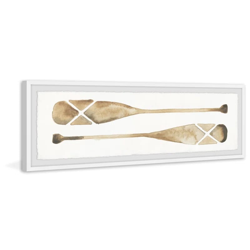 " Just A Paddle Away " by Marmont Hill Painting Print