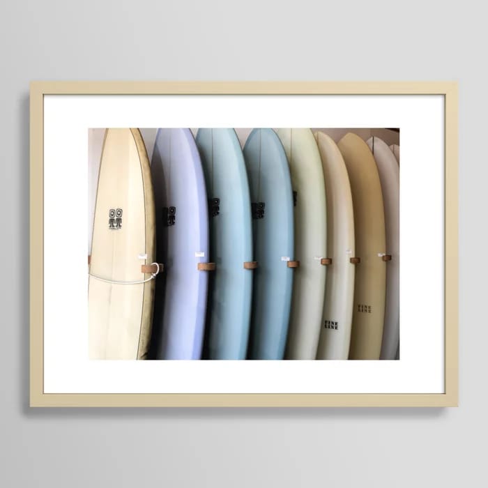 Surf's Up / Los Angeles, California Art Print