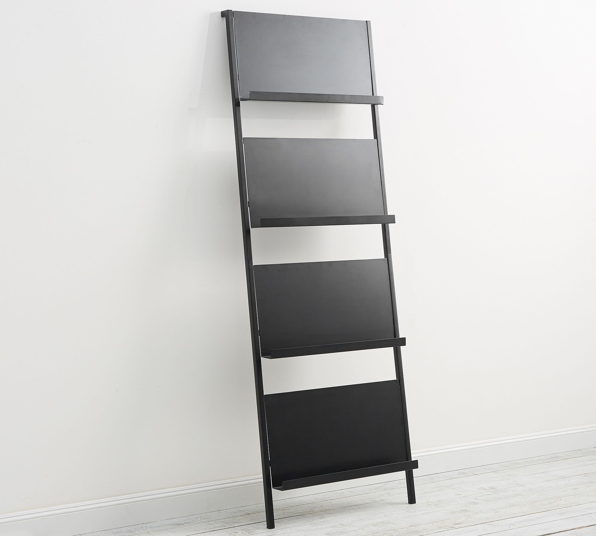 Temple Street 30" X 84" Bookcase, Black