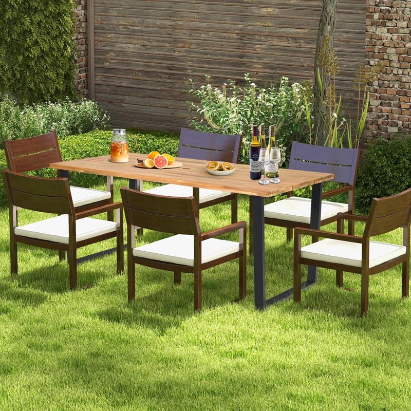 Oronoco Steel Dining Table