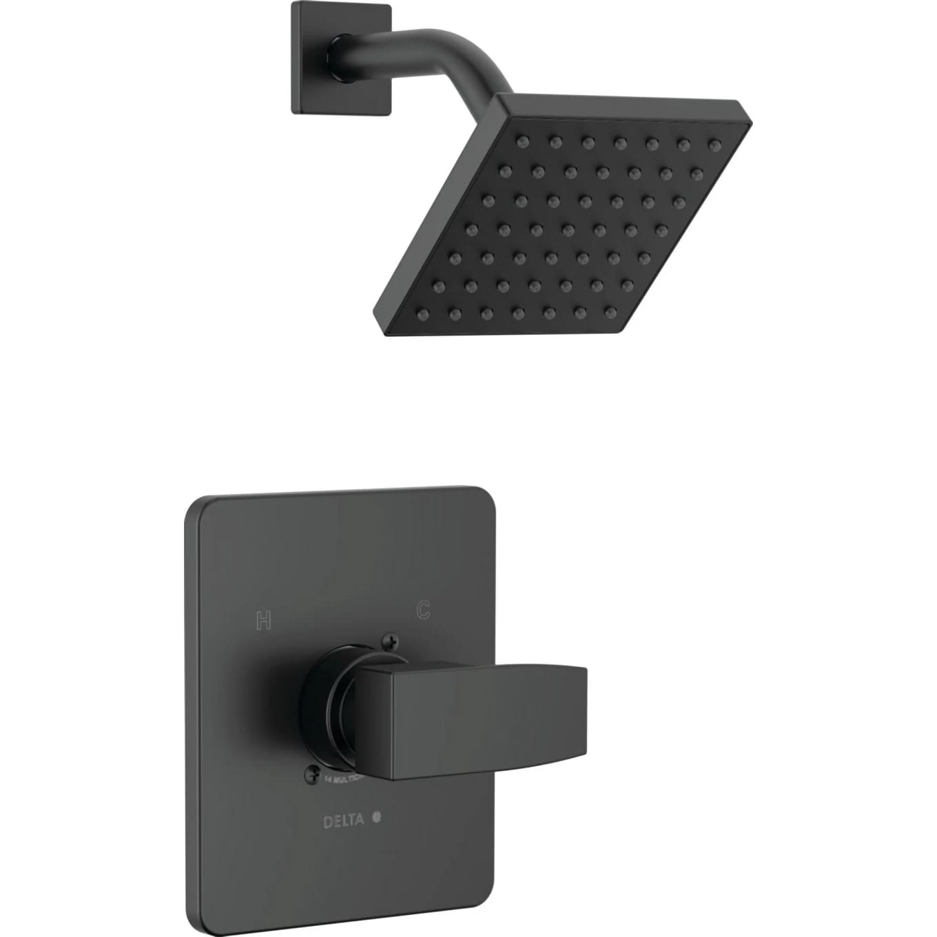Delta Modern Shower Only Trim Package with 1.75 GPM Single Function Shower Head