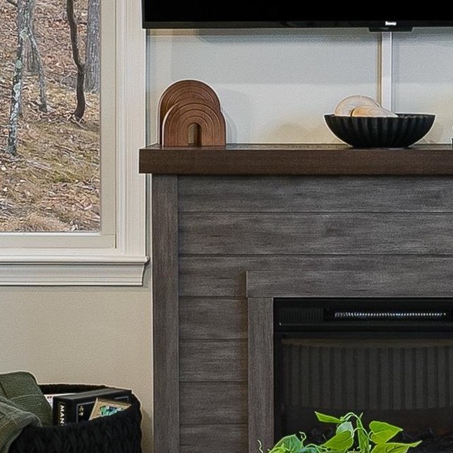 DoubleFill Set of 2 Wooden Arch Decor Boho Wood Rainbow Arch Decorative Objects Modern Shelf Decor Aesthetic for Table Shelf Mantel Living Room Decor