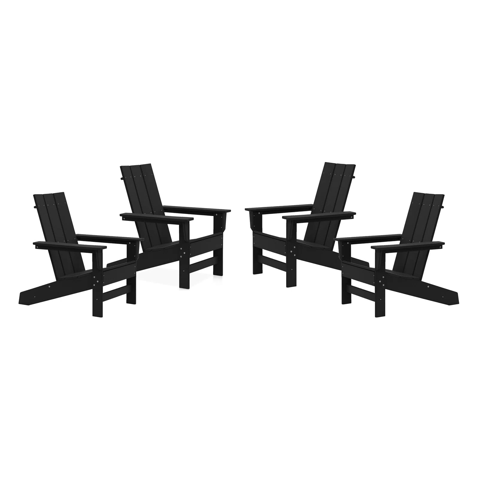 Ratcliff All-Weather HDPE Adirondack Chair (Set Of 4)