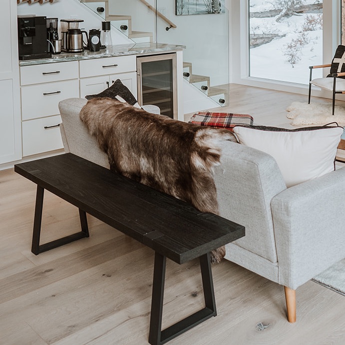 Real Reindeer Hide Rug Xxl
